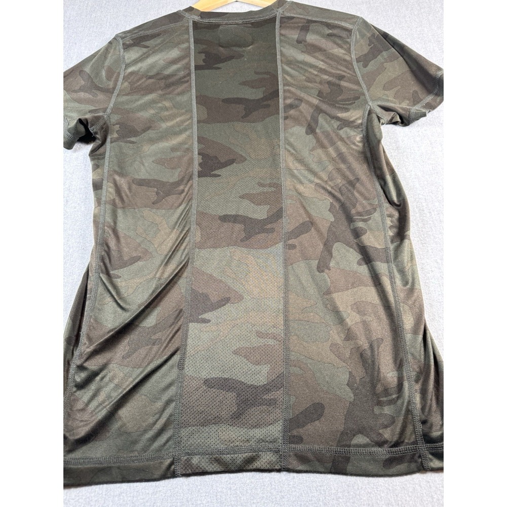 Abercrombie Fitch Camo Athletic Shirt Mens Medium Compression Workout Tee - Picture 15 of 16